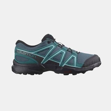 Picture of SALOMON SPEEDCROSS J FADED/CHINA BLUE/LIME